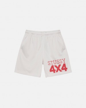 Stussy 4X4 Mesh Short Kratke Hlače Muške Bež Srbija | EDJ-7436