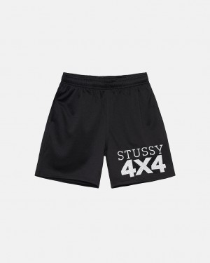 Stussy 4X4 Mesh Short Kratke Hlače Muške Crne Srbija | SUS-0569