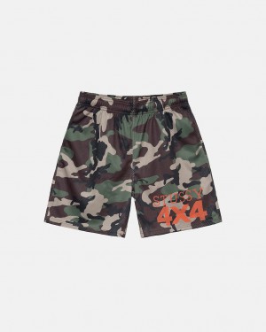 Stussy 4X4 Mesh Short Kratke Hlače Muške Maskirne Srbija | QBV-7930