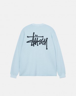 Stussy Basic Stock Ls Thermal Topi Ženske Svijetlo Plave Srbija | RPH-8669