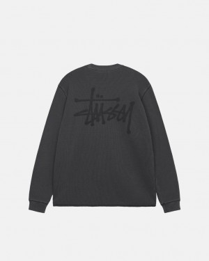 Stussy Basic Stock Ls Thermal Topi Ženske Crne Srbija | DSP-6248