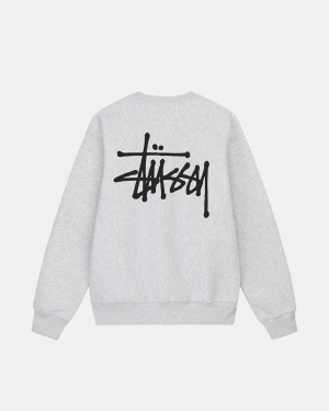 Stussy Basic Stussy Crew Dukserice Ženske Sive Srbija | OLU-6610