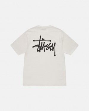 Stussy Basic Stussy Tee Tees Muške Bež Srbija | DEW-1164