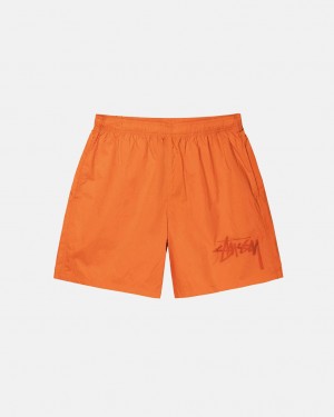 Stussy Big Stock Najlon Short Kratke Hlače Ženske Narančaste Srbija | WDZ-7214