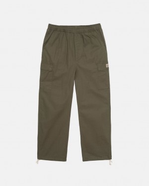 Stussy Ripstop Cargo Beach Pant Hlače Muške Maslinasto Zelene Srbija | VNK-4633