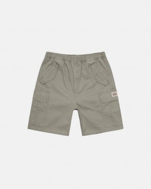 Stussy Ripstop Cargo Beach Short Kratke Hlače Ženske Maslinasto Zelene Srbija | PER-3519