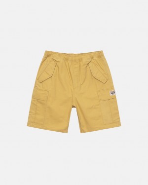 Stussy Ripstop Cargo Beach Short Kratke Hlače Ženske Žute Srbija | WED-7112