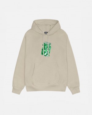 Stussy Soda Can Hoodie Majica s Kapuljačom Ženske Kaki Boja Srbija | IKK-0711