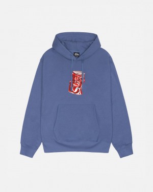 Stussy Soda Can Hoodie Majica s Kapuljačom Ženske Kraljevska Plava Plave Srbija | YSS-1482