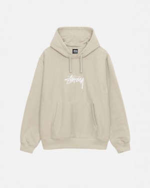 Stussy Stock Logo Applique Hood Dukserice Ženske Kaki Boja Srbija | LAS-1688