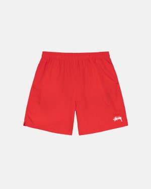 Stussy Stock Water Short Kupaći Kostimi Muške Crvene Srbija | OAX-6726