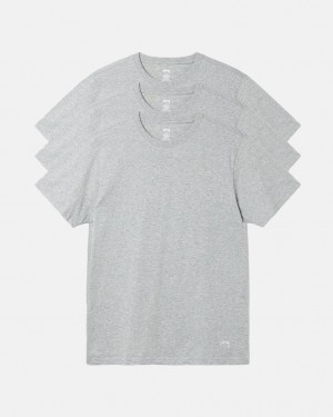 Stussy Stussy Undershirt Košulje Muške Sive Srbija | EZV-7933