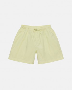 Stussy Tekla Poplin Pyjama Shorts Kratke Hlače Ženske Svijetlo Zelene Srbija | XAV-3501