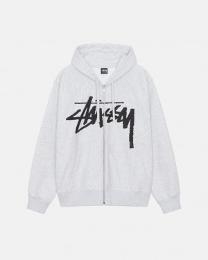 Stussy Venus Zip Hood Dukserice Ženske Sive Srbija | GQT-7303