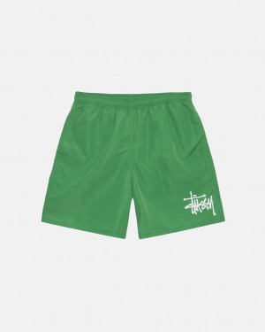 Stussy Water Short Big Basic Kratke Hlače Muške Zelene Srbija | MVX-5169