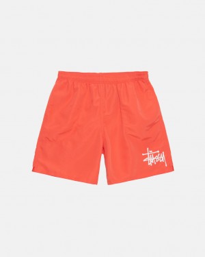 Stussy Water Short Big Basic Kratke Hlače Ženske Koraljne Srbija | KZT-4267