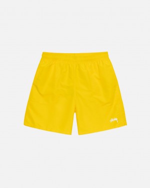 Stussy Water Short Stock Kratke Hlače Muške Žute Srbija | GLV-0285