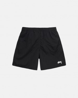 Stussy Water Short Stock Kratke Hlače Ženske Crne Srbija | QPC-0286