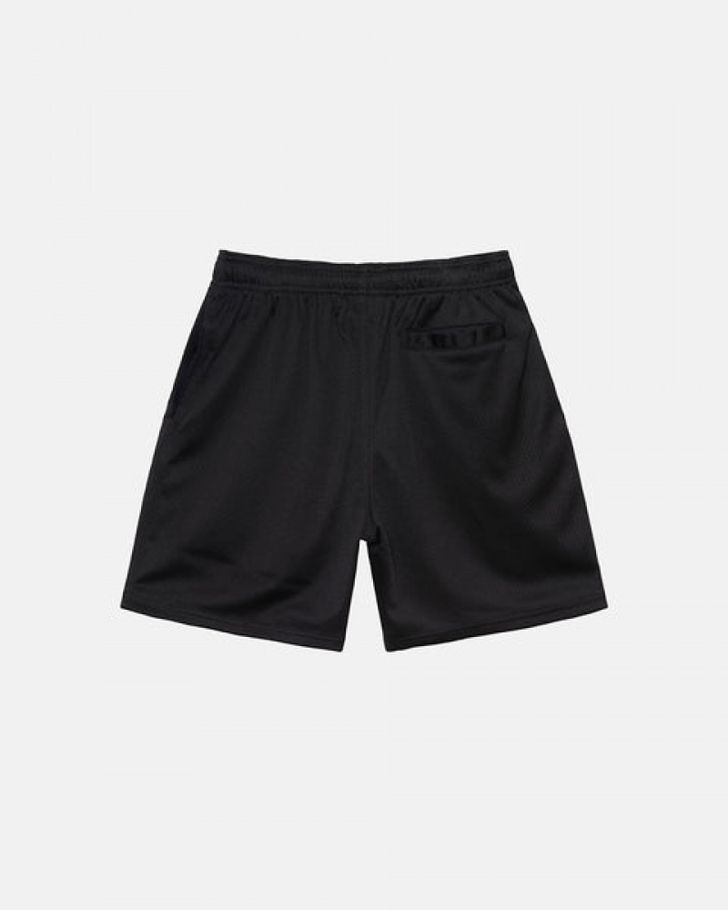 Stussy 4X4 Mesh Short Kratke Hlače Ženske Crne Srbija | VSS-7639