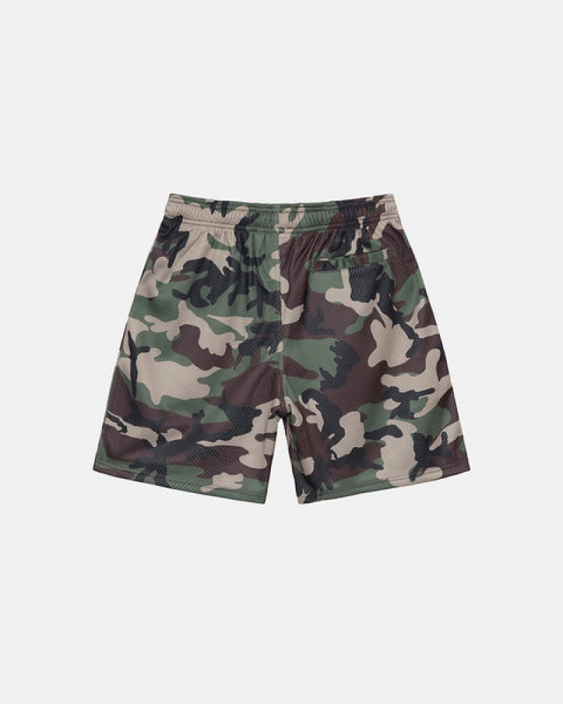 Stussy 4X4 Mesh Short Kratke Hlače Ženske Maskirne Srbija | FJL-3707