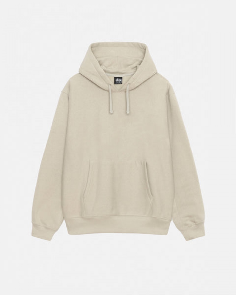 Stussy Back Hood Applique Hood Dukserice Ženske Kaki Boja Srbija | XVB-4911