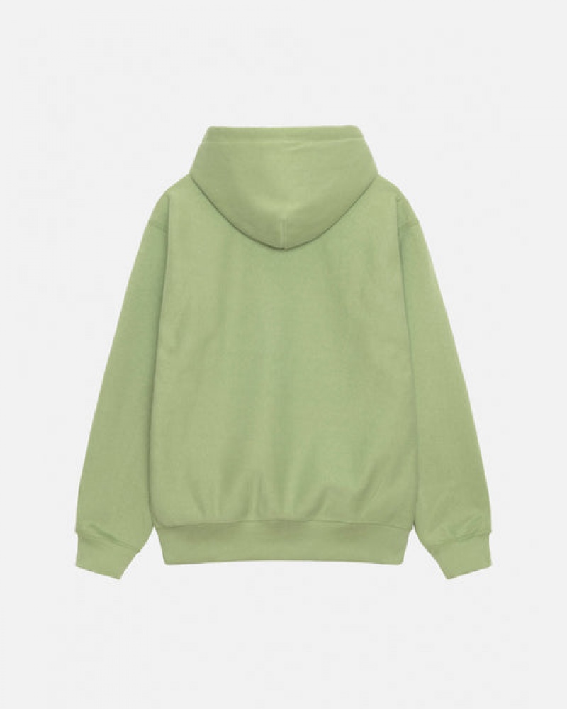 Stussy Basic Applique Hood Dukserice Ženske Zelene Srbija | GSG-0086