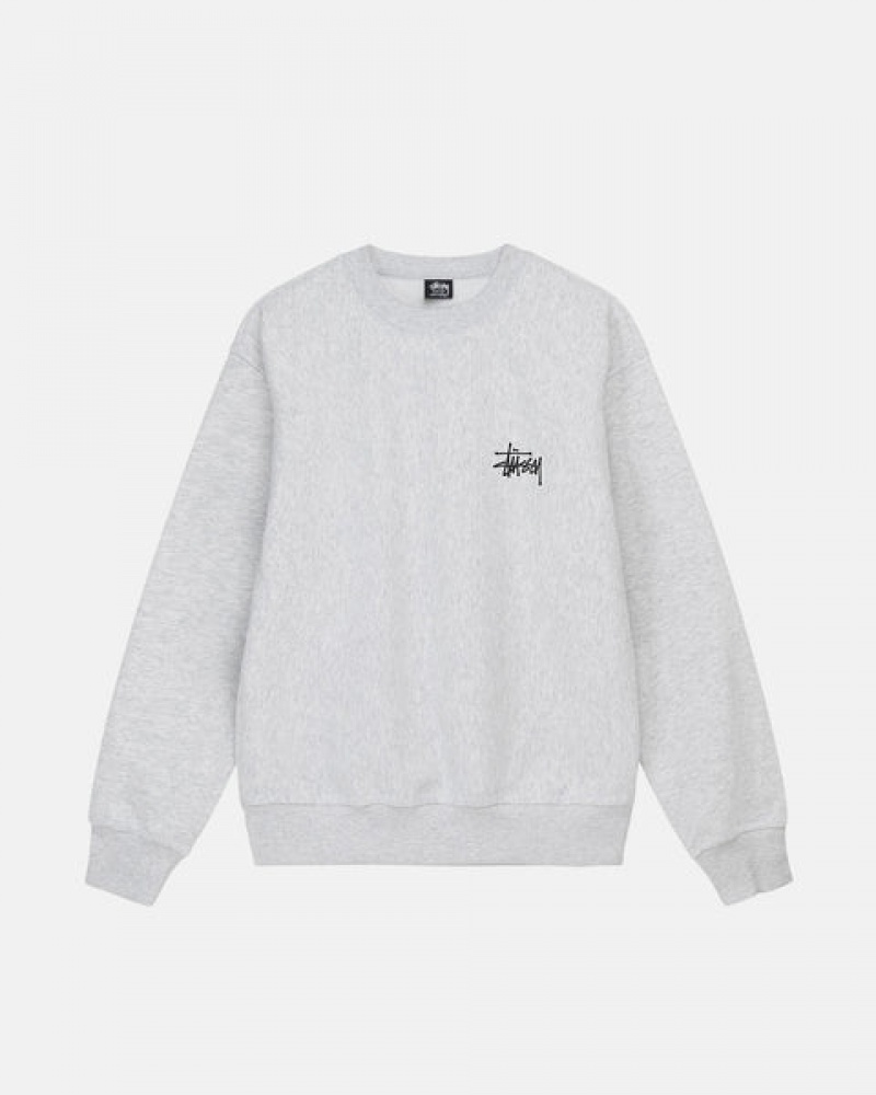 Stussy Basic Stussy Crew Dukserice Ženske Sive Srbija | OLU-6610