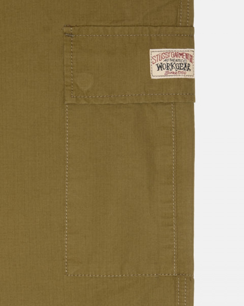 Stussy Beach Pant Ripstop Cargo Hlače Muške Smeđe Srbija | NDF-7380