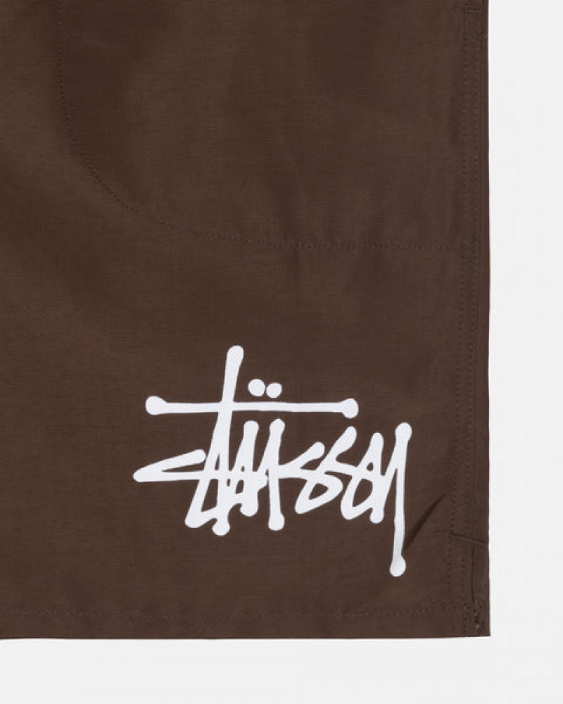 Stussy Big Basic Water Short Kupaći Kostimi Muške Kafe Srbija | ATM-4940