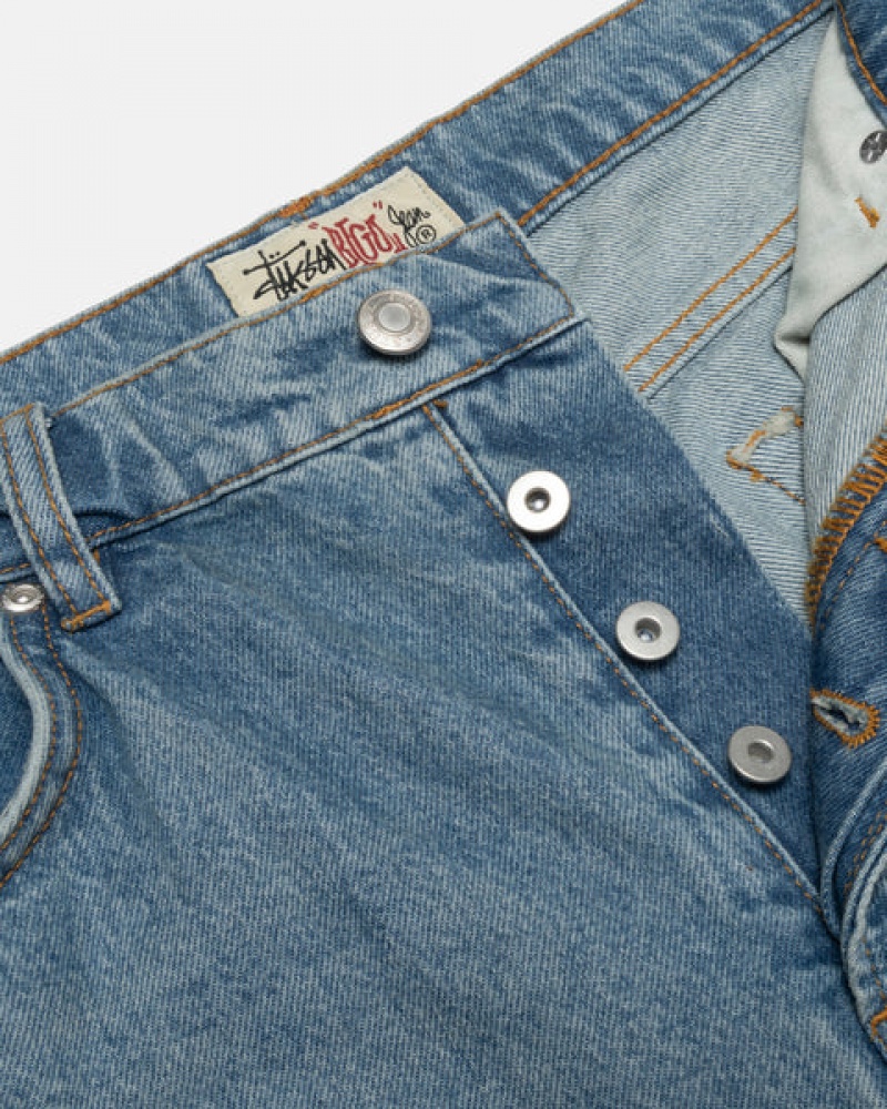 Stussy Big Ol' Jean Denim Denim Muške Plave Srbija | MQV-1875