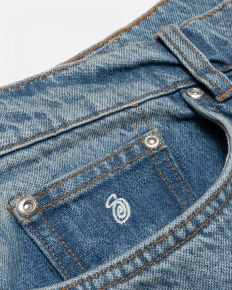 Stussy Big Ol' Jean Denim Denim Muške Plave Srbija | MQV-1875