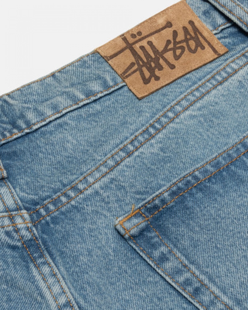 Stussy Big Ol' Jean Denim Denim Muške Plave Srbija | MQV-1875