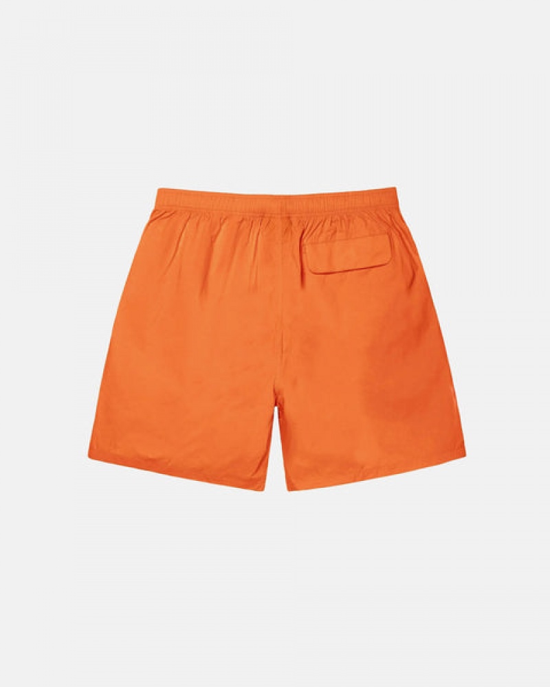 Stussy Big Stock Najlon Short Kratke Hlače Muške Narančaste Srbija | CUR-8669