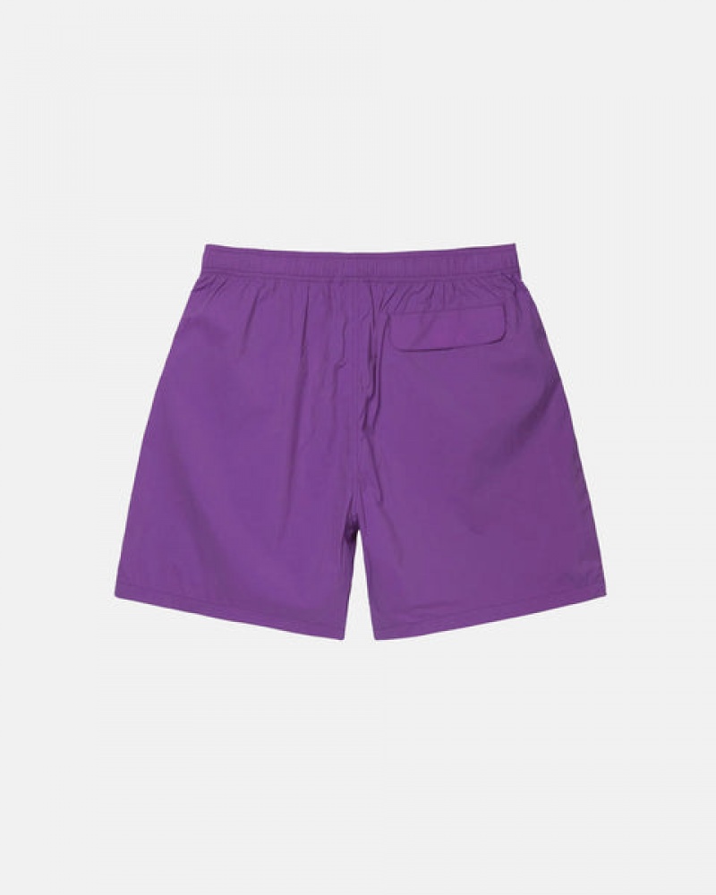 Stussy Big Stock Najlon Short Kratke Hlače Muške Ljubičaste Srbija | WYE-7032