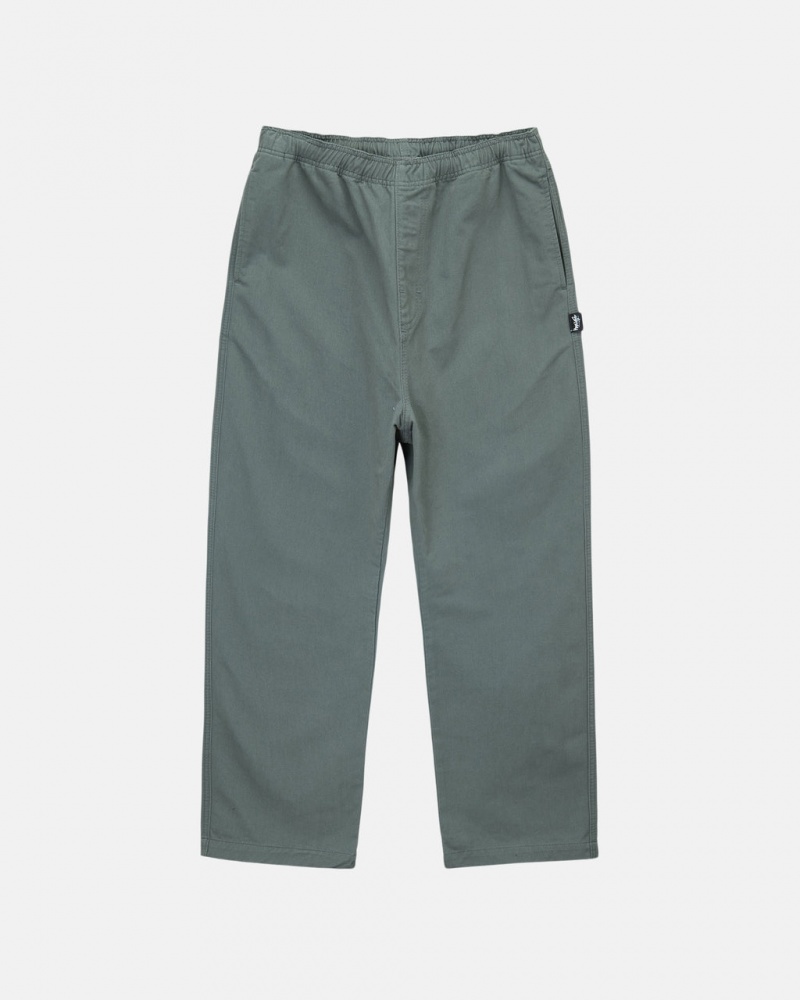 Stussy Brushed Beach Pant Hlače Muške Zelene Srbija | WNB-8125