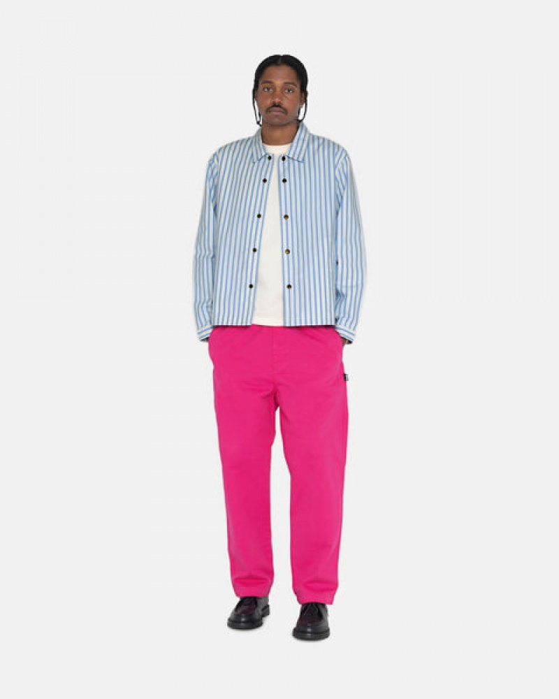 Stussy Brushed Beach Pant Hlače Ženske Roze Srbija | HLL-6685