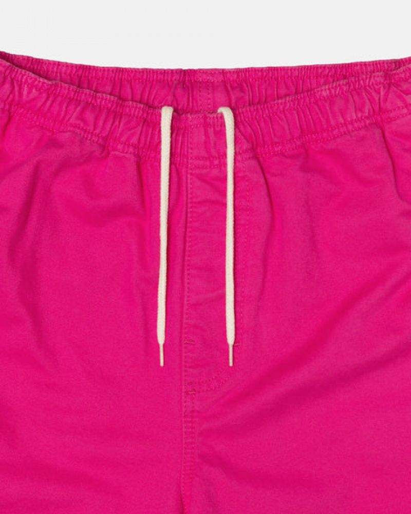 Stussy Brushed Beach Short Kratke Hlače Muške Roze Srbija | MYP-6701