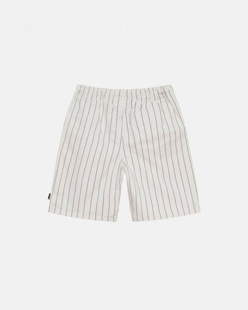 Stussy Brushed Beach Short Kratke Hlače Ženske Bež Srbija | IQV-1612