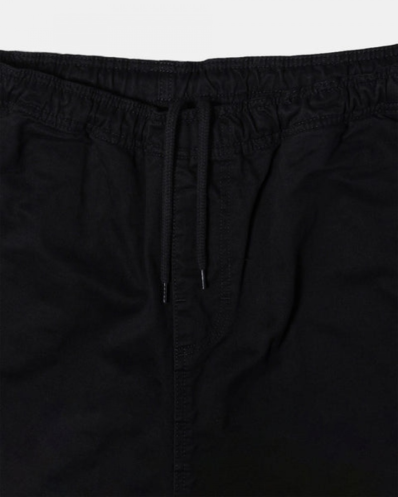 Stussy Brushed Beach Short Kratke Hlače Ženske Crne Srbija | AKO-9754