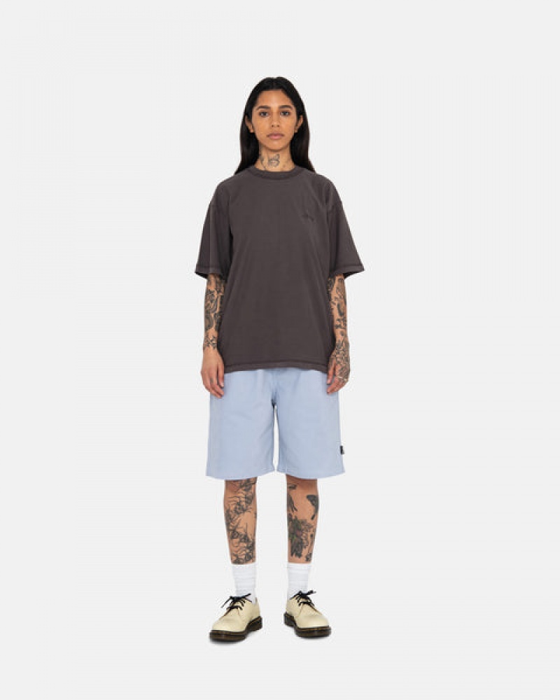 Stussy Brushed Beach Short Kratke Hlače Ženske Plave Srbija | MBP-3336