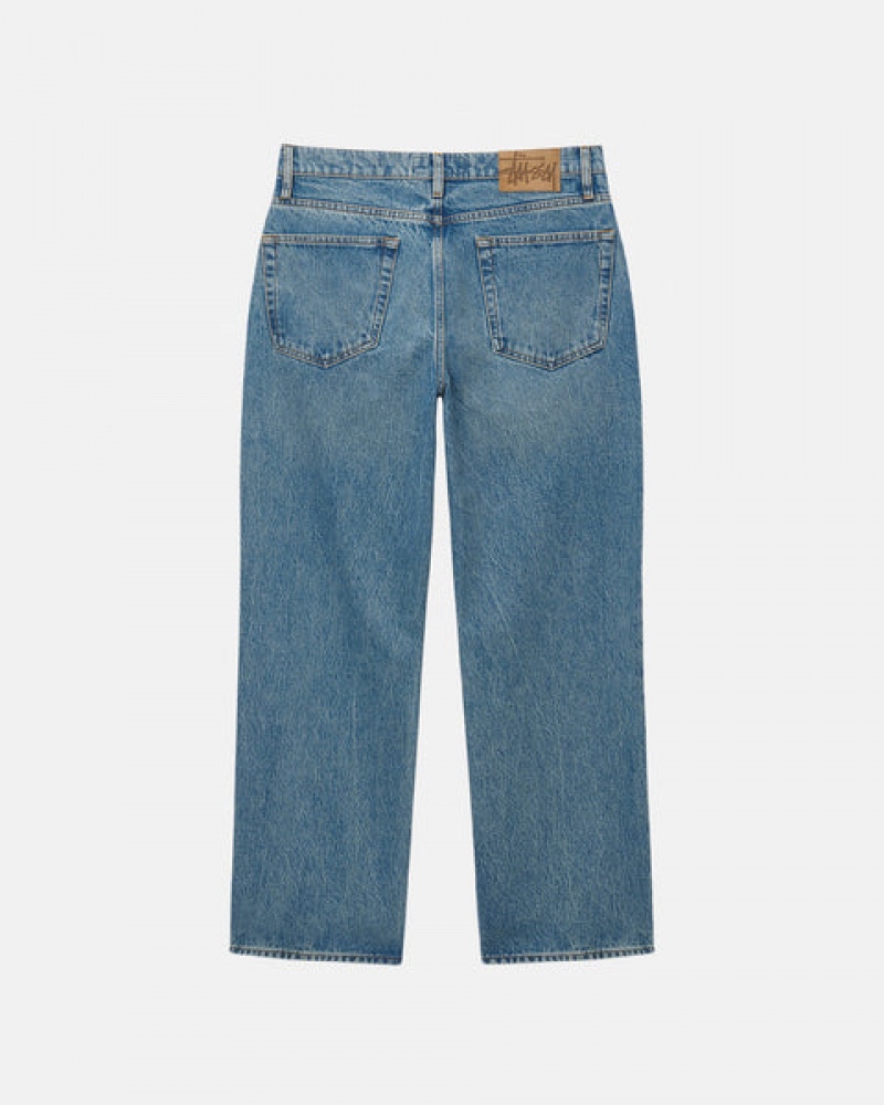 Stussy Classic Jean Denim Denim Muške Plave Srbija | QBS-5988