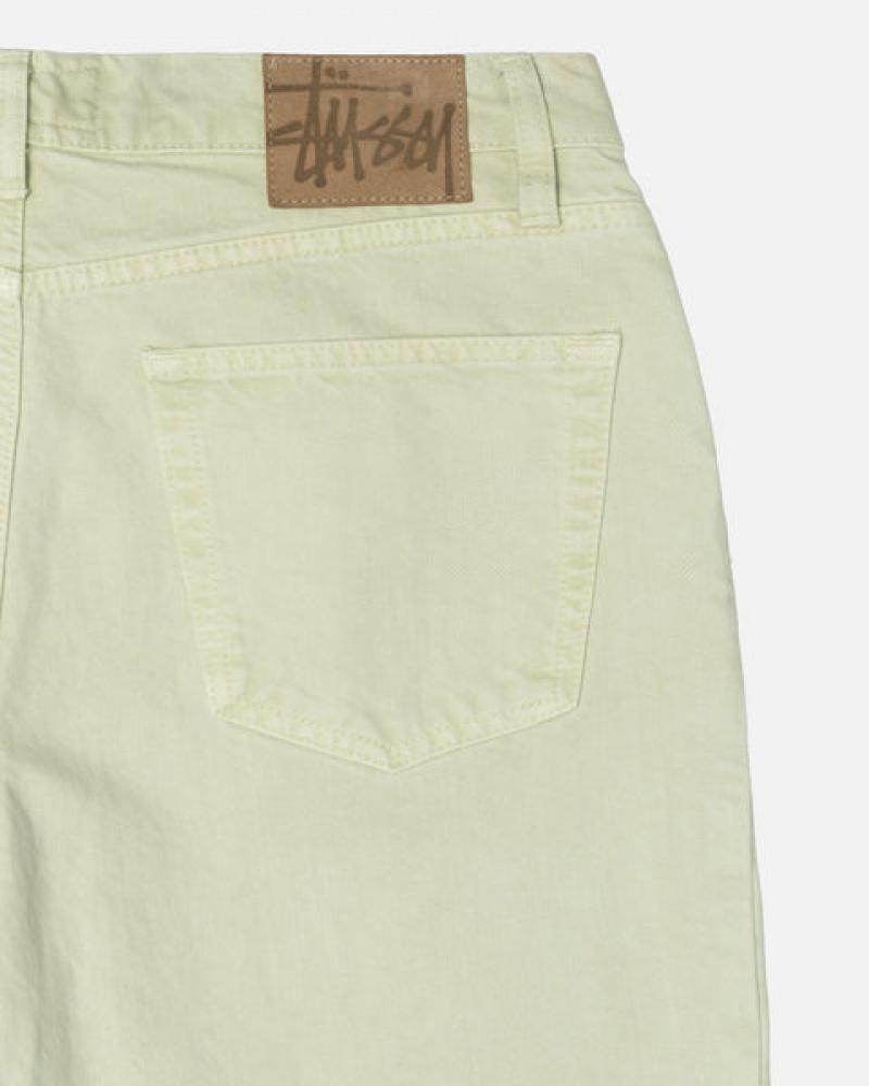 Stussy Double Dye Big 'Ol Jeans Hlače Muške Krem Srbija | UWW-9396