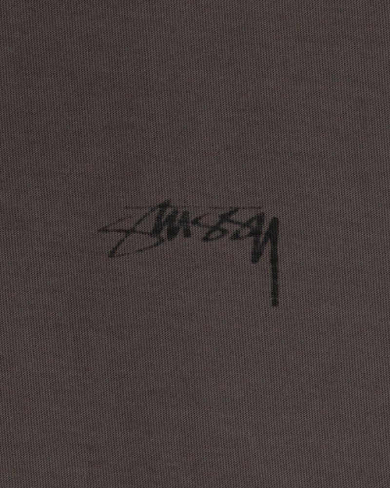 Stussy Lazy Ls Tee Tees Muške Crne Srbija | VYG-0144