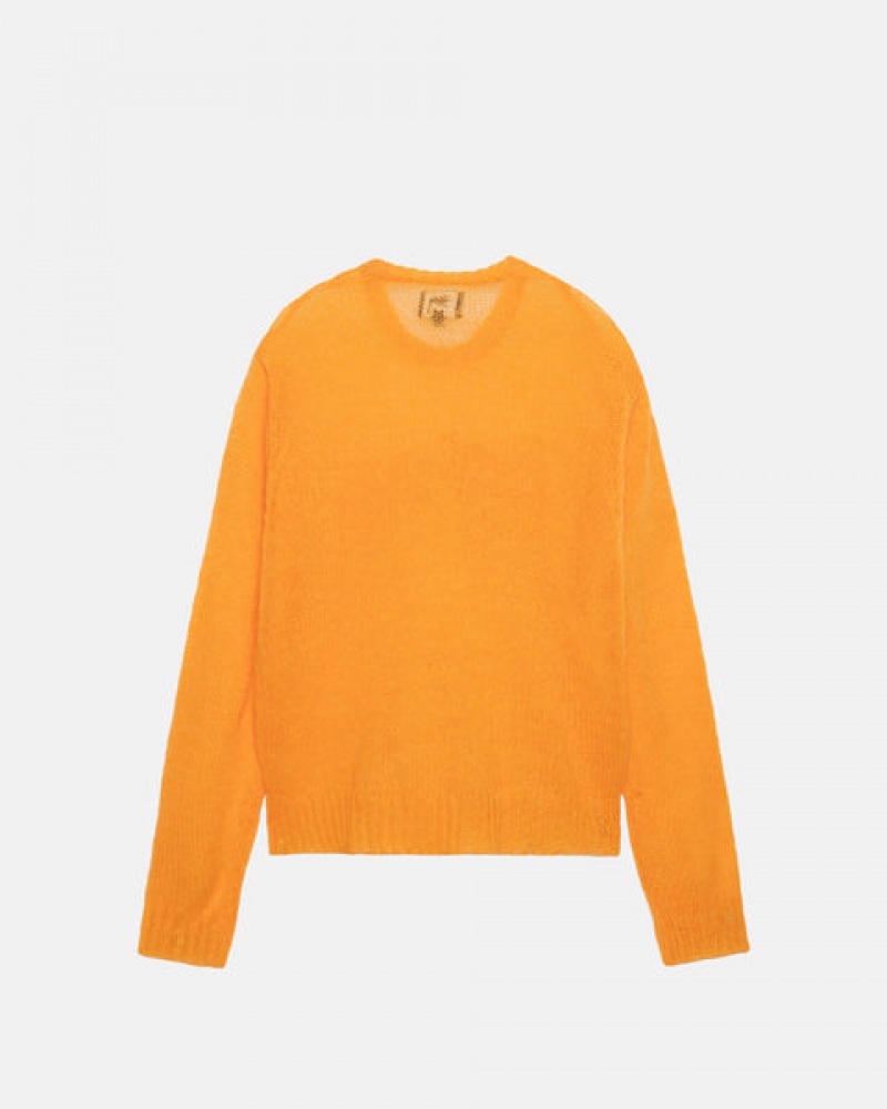 Stussy Loose Knit Sweater Džemperi Muške Narančaste Srbija | MFC-9097