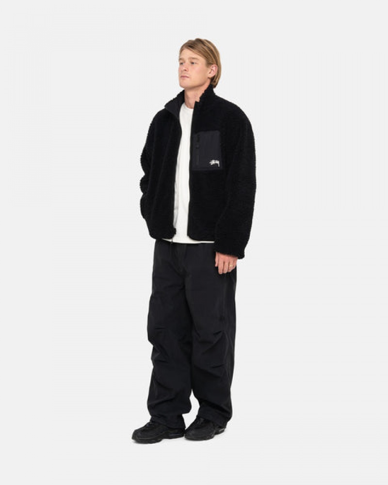 Stussy Nyco Over Trousers Hlače Muške Crne Srbija | YLJ-6714