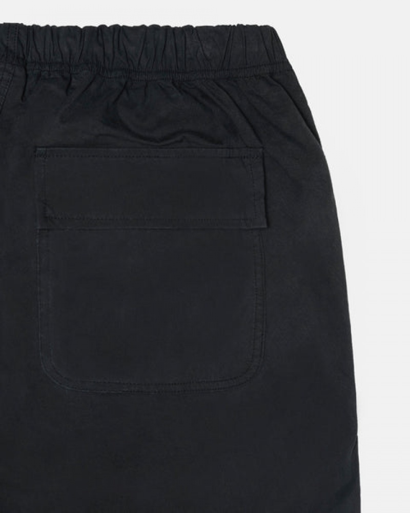 Stussy Nyco Over Trousers Hlače Ženske Crne Srbija | HMS-3696