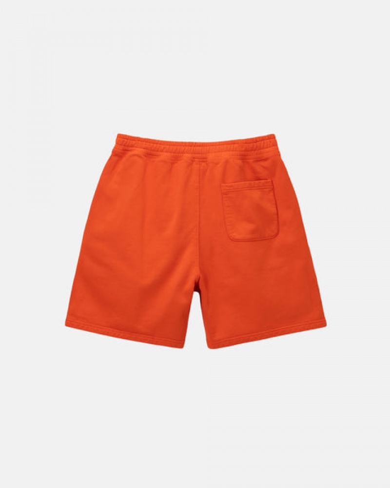 Stussy Overdyed Stock Logo Short Dukserice Ženske Narančaste Srbija | SHL-9257