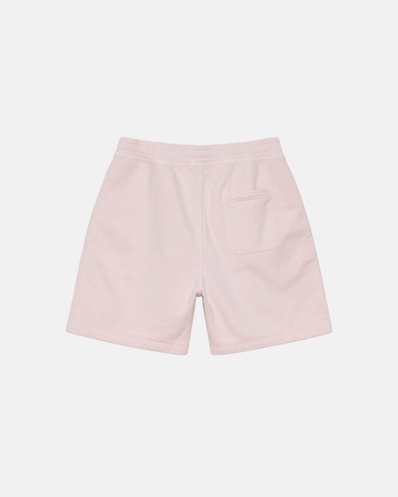 Stussy Overdyed Stock Logo Short Kratke Hlače Muške Roze Srbija | JTF-6902