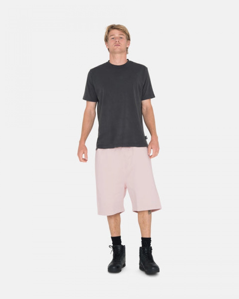 Stussy Overdyed Stock Logo Short Kratke Hlače Muške Roze Srbija | JTF-6902