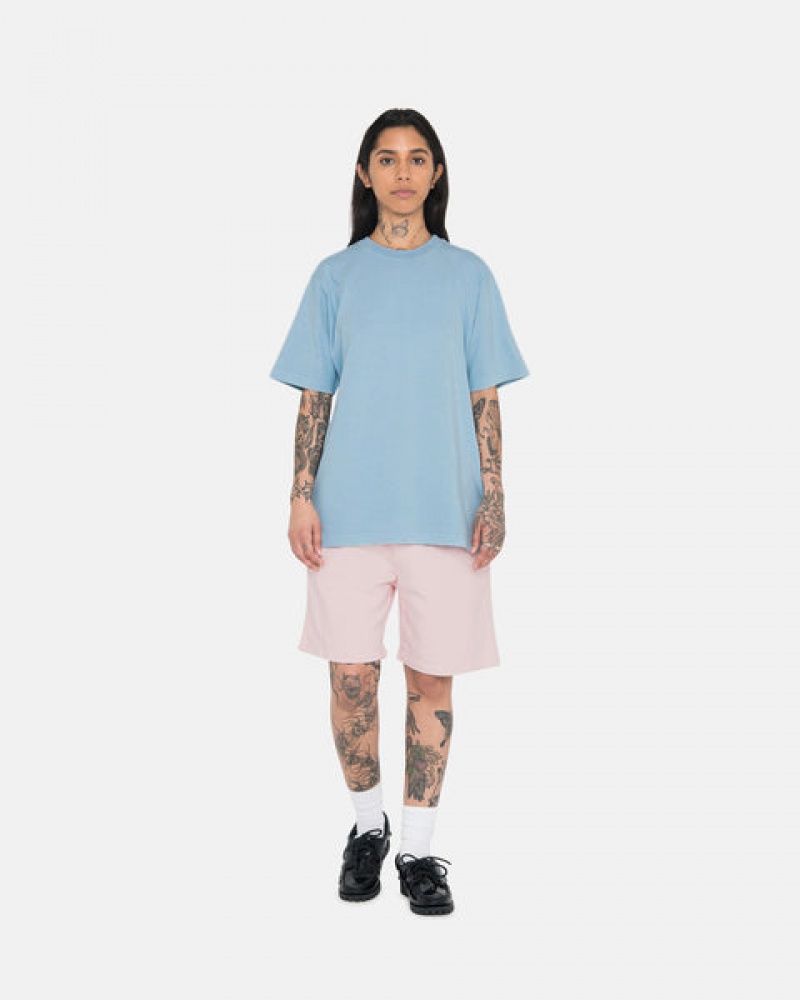 Stussy Overdyed Stock Logo Short Kratke Hlače Ženske Roze Srbija | CGJ-5711